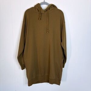 Uniqlo Brown Hoodie Dress S